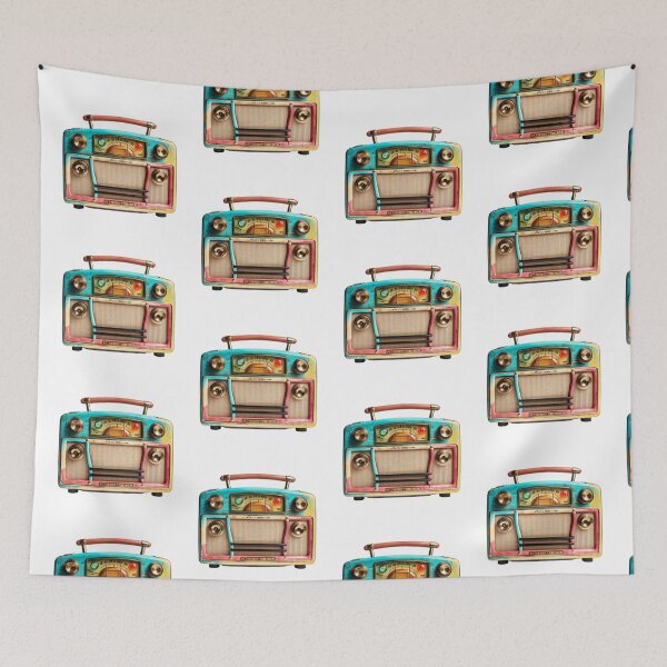 Item preview, Retro radio designed and sold by ZefirDesign.