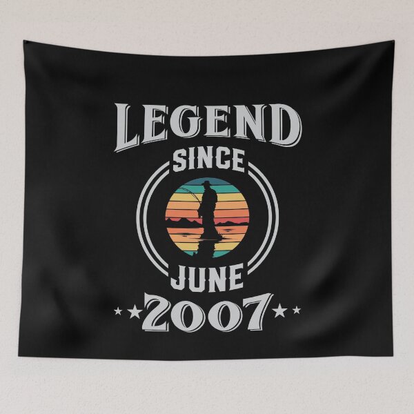 Item preview, Legend Since June 2007 Fishing birthday designed and sold by Gerald Waters.