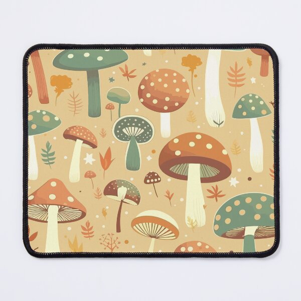 Item preview, Lovely Mushrooms Patterns designed and sold by Amir Faysal.