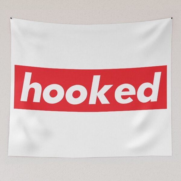 Item preview, Hooked  Words That Mean Something Totally Different When You Are A Gamer  designed and sold by ProjectX23.