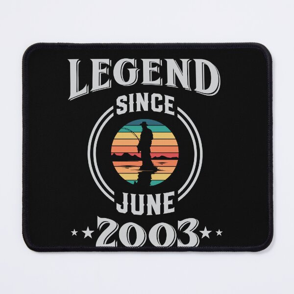 Item preview, Legend Since June 2003 Fishing birthday designed and sold by Gerald Waters.