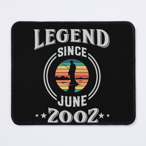 Item preview, Legend Since June 2002 Fishing birthday designed and sold by Gerald Waters.