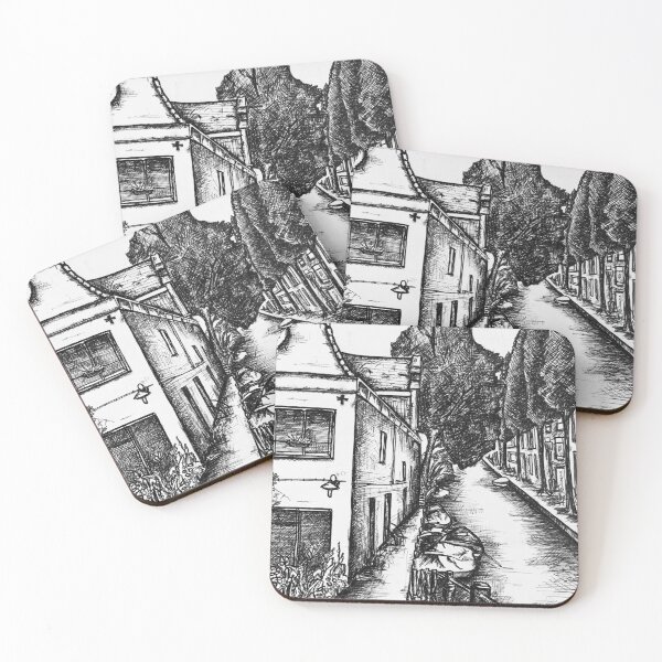 Item preview, Amsterdam Pen Drawing ~ In the Jordaan  designed and sold by Jaraart.