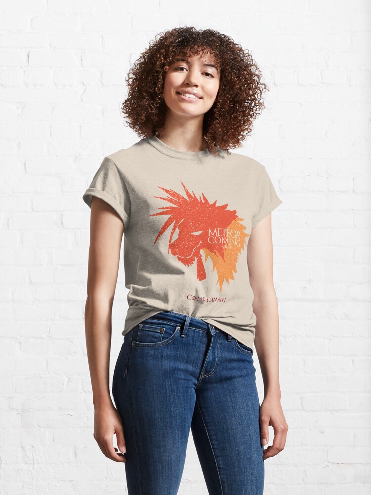 Vista alternativa de Camiseta clásica Red XIII METEOR IS COMING