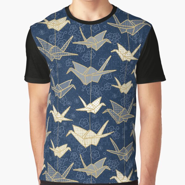 Sadako's Good Luck Cranes Graphic T-Shirt