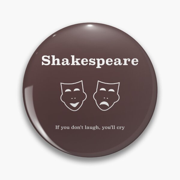 Item preview, Shakespeare Comedy Tragedy designed and sold by Incognito Design.