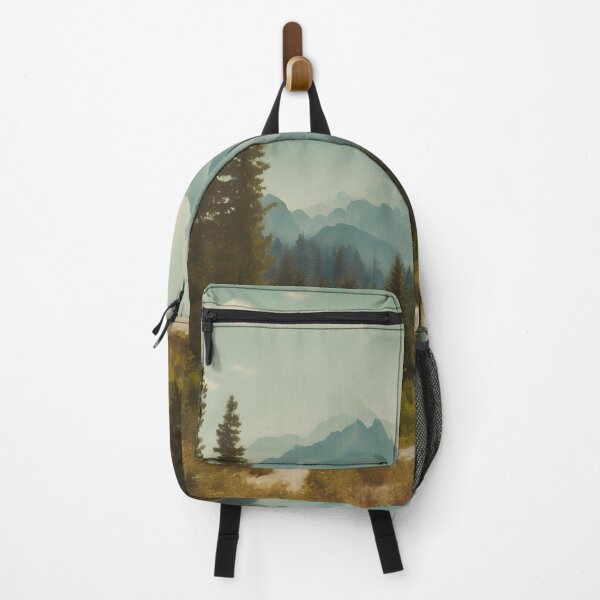 Item preview, Vintage Landscape of Mountains with the Forest designed and sold by JacobVisuals.