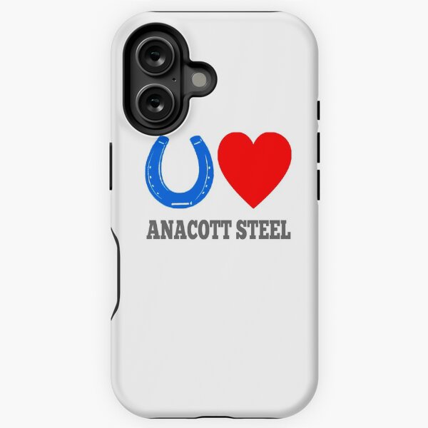 Aperçu de l'œuvre Blue Horseshoe aime Anacott Steel - Citation de Wall Street créée et vendue par everything-shop.