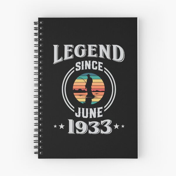 Item preview, Legend Since June 1933 Fishing birthday designed and sold by Gerald Waters.