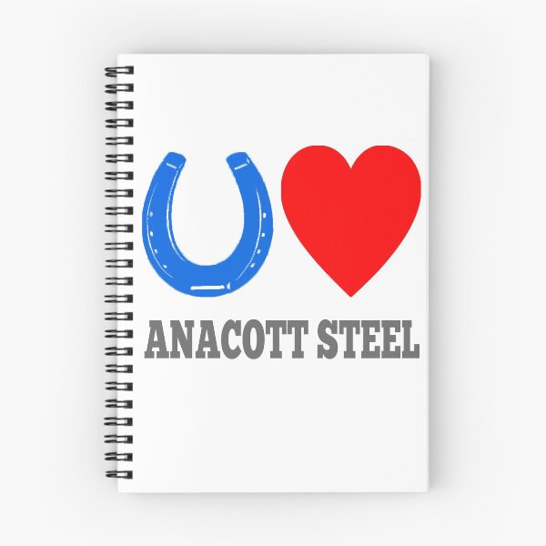 Item preview, Blue Horseshoe Loves Anacott Steel - Wall Street Movie Quote designed and sold by everything-shop.