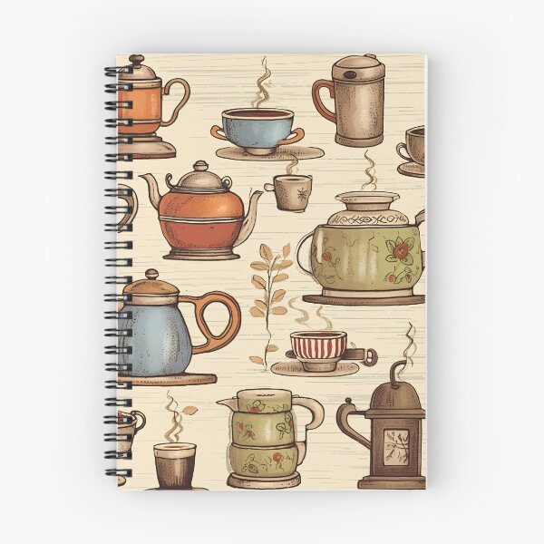 Item preview, Nostalgic Brew: Vintage Coffee Pattern designed and sold by Juuskus.