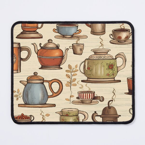 Item preview, Nostalgic Brew: Vintage Coffee Pattern designed and sold by Juuskus.
