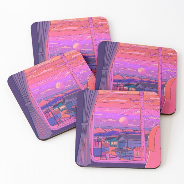 Item preview, Train Ride - Sunset designed and sold by Lofi-Universe.
