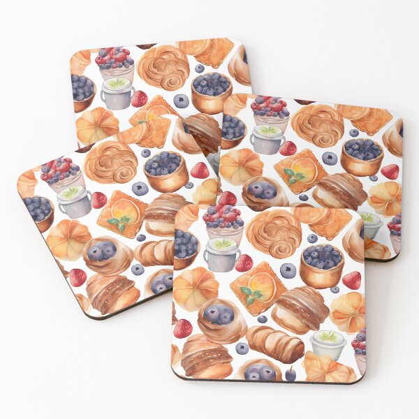 Item preview, Contemporary Pattern : Pastries and Fruit designed and sold by MTJ-Mushrooms.