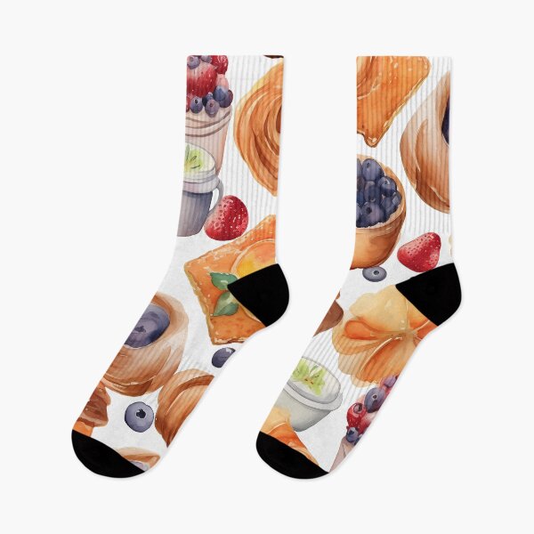 Item preview, Contemporary Pattern : Pastries and Fruit designed and sold by MTJ-Mushrooms.