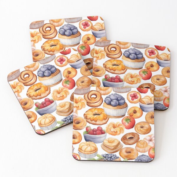 Item preview, Contemporary Pattern : Pastries and Fruit designed and sold by MTJ-Mushrooms.