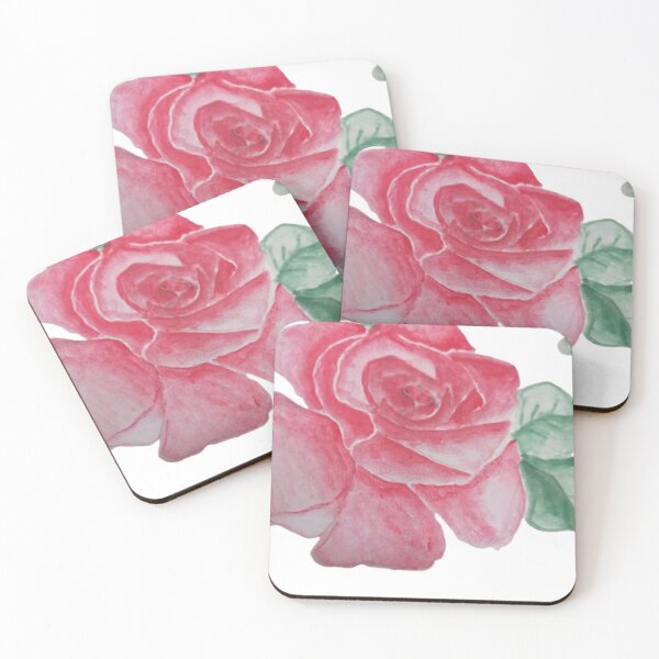 Item preview, rose flower and leaves painting designed and sold by Nature  Nblossom.