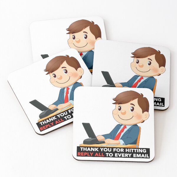 Item preview, Thank You For Hitting Reply All To Every Email - Cartoon designed and sold by Aaron2610.