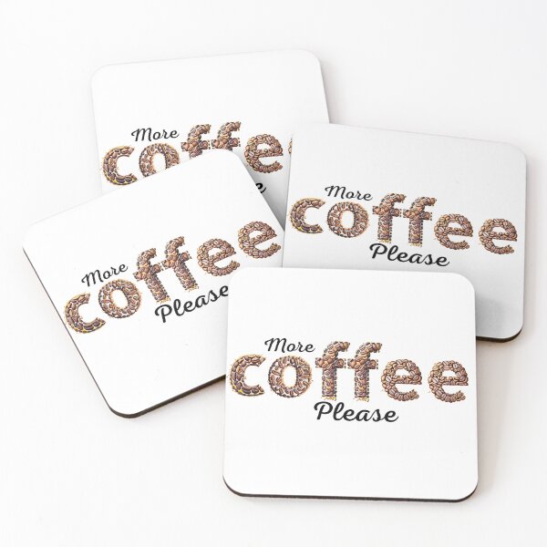 Item preview, More Coffee Please designed and sold by Skull Rhiz.