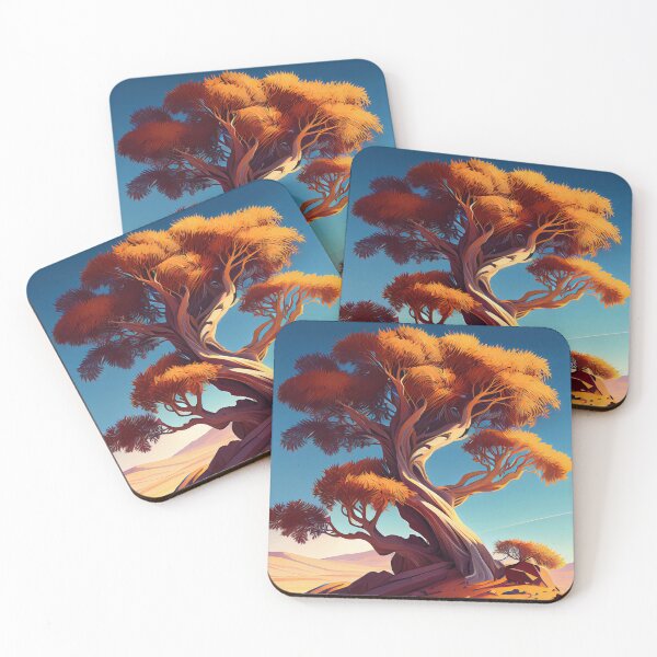 Item preview, Majestic Tree in Dry Desert Landscape designed and sold by david-schaefer.