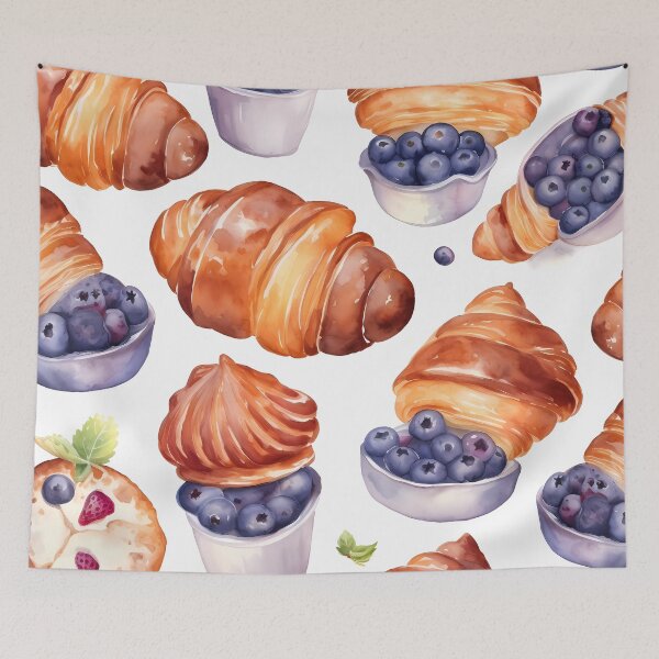 Item preview, Contemporary Pattern : Pastries and Fruit designed and sold by MTJ-Mushrooms.