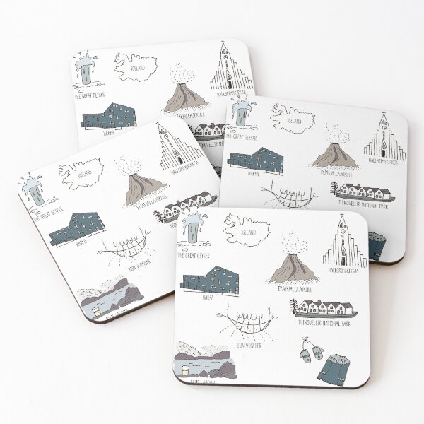 Item preview, Postcard from Iceland designed and sold by Genevieve Fontana.