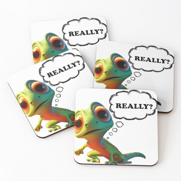 Item preview, Small Gekon say "Really? designed and sold by Krisekk.