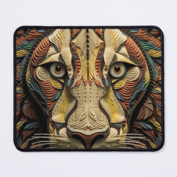Item preview, GEOMETRIC LION designed and sold by ArtbyRolleen.