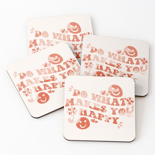 Item preview, do what makes you happy! (red/orange) designed and sold by Alainna Parungao.