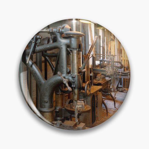 Item preview, Machinist - Down a narrow worksop designed and sold by Mike Savad Photography.