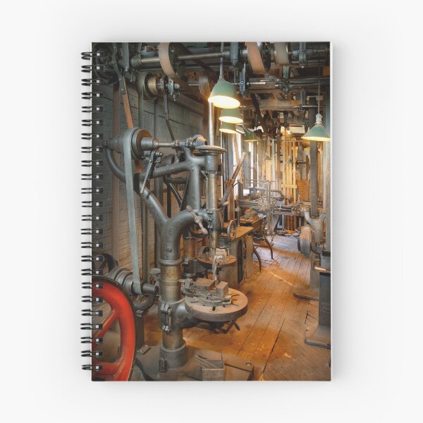 Item preview, Machinist - Down a narrow worksop designed and sold by Mike Savad Photography.