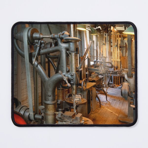 Item preview, Machinist - Down a narrow worksop designed and sold by Mike Savad Photography.