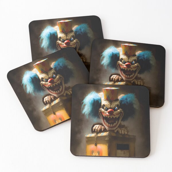 Item preview, Creepy old Jack in the Box Clown Toy - 3 designed and sold by Space-Yeti.