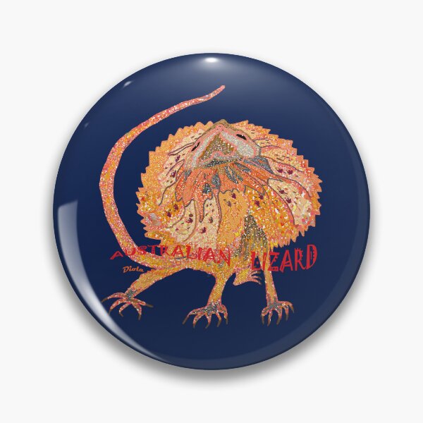 Item preview, A wonderful australian lizard designed and sold by Diola Sotelo.