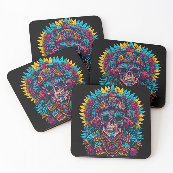 Item preview, party skull designed and sold by ZenStickConcept.