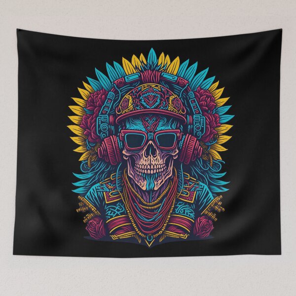 Item preview, party skull designed and sold by ZenStickConcept.