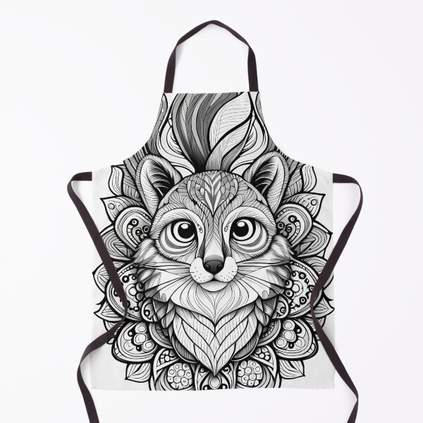 Item preview, fox art designed and sold by Hermit-Art.