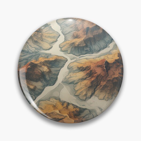 Item preview, Aerial wide angle drone shot flying over mountain at day designed and sold by afikreative.
