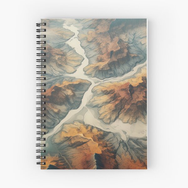 Item preview, Aerial wide angle drone shot flying over mountain at day designed and sold by afikreative.