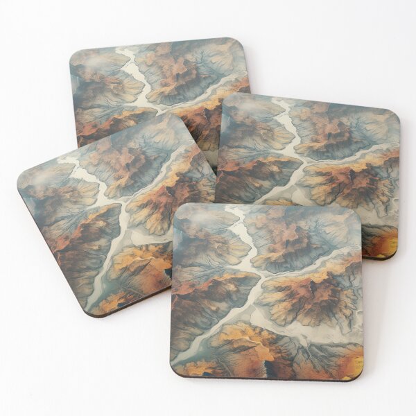Item preview, Aerial wide angle drone shot flying over mountain at day designed and sold by afikreative.