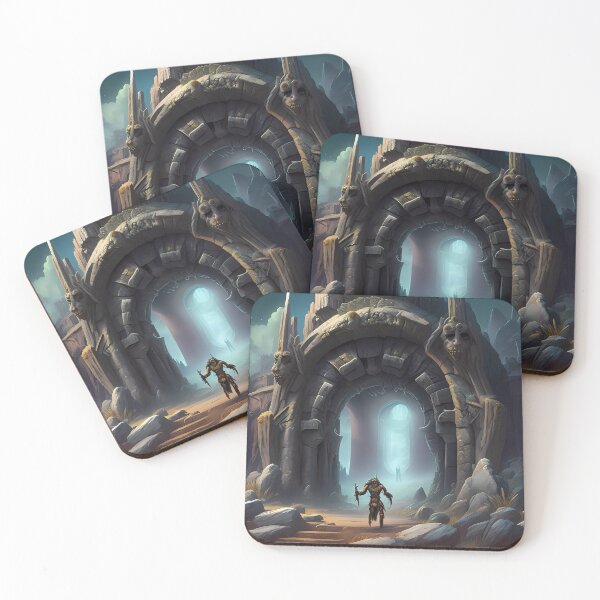 Item preview, Barbarian Guards the Gateway to Pandemonium designed and sold by jmstechnical.