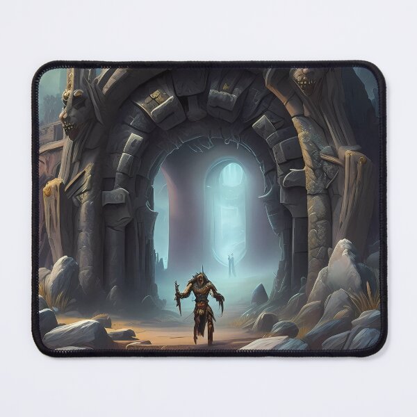 Item preview, Barbarian Guards the Gateway to Pandemonium designed and sold by jmstechnical.