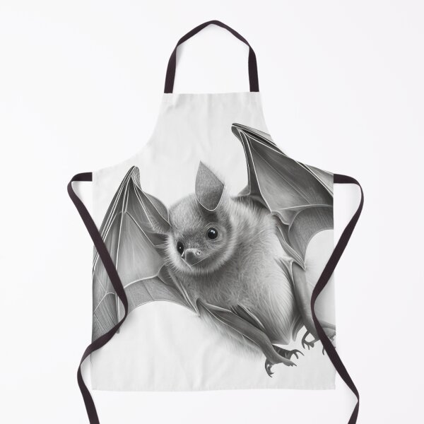 Item preview, Black and white pencil drawing of a Bat designed and sold by Pencil-Art.