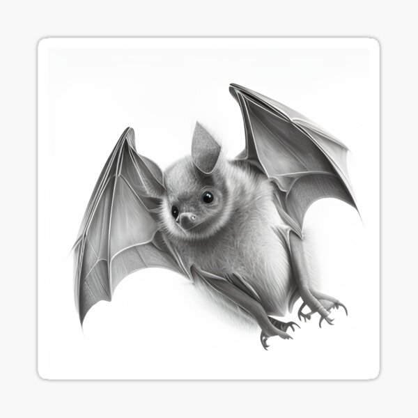Coffie the Fruit Bat Drawing by Abbey Noelle - Pixels