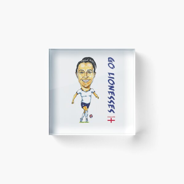 Item preview, Lucy Bronze - football player for England and Barcelona caricature designed and sold by dizzycatbiz.