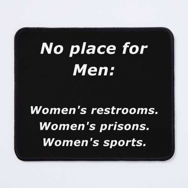 Item preview, No Place For Men designed and sold by MyDesertIsle.