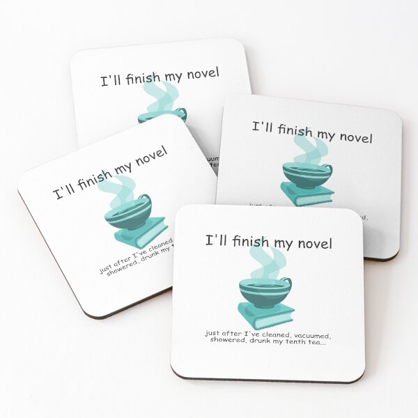 Item preview, Blue Finish My Novel designed and sold by Seabear211.