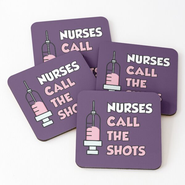 Item preview, nurses call the shots  designed and sold by Donutlovers.
