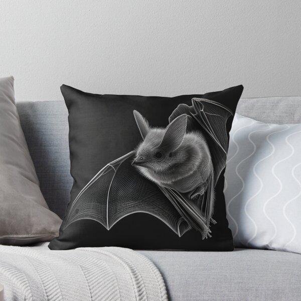 Item preview, Black and white pencil drawing of a Bat designed and sold by Pencil-Art.