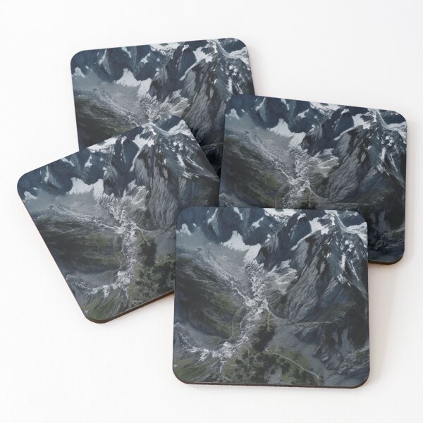 Item preview, Aerial wide angle drone shot flying over mountain landscape background designed and sold by afikreative.